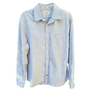 Taylor Stitch The Jack Oxford Button-Down Shirt Gray w/ colored flecks-Size 44